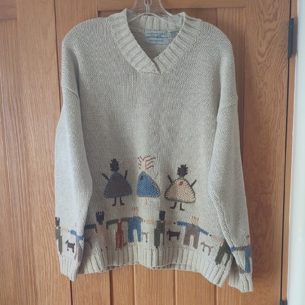 Adorable Hand-embroidered Sweater